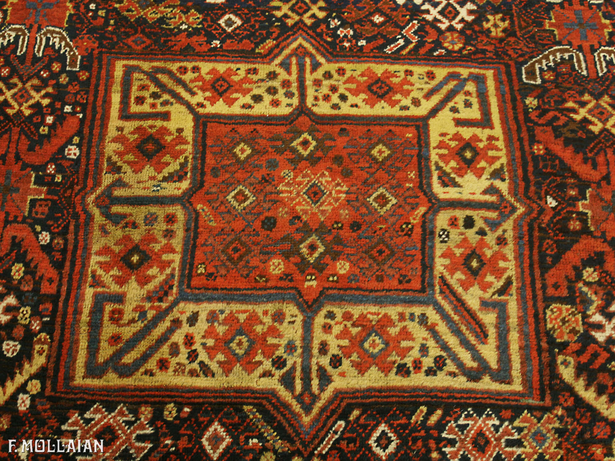 Antique Persian Khamse Carpet n°:70115487